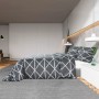 Graues Bettbezug-Set aus Baumwolle, 140 x 200 cm von vidaXL, Bettbezüge - Ref: Foro24-136058, Preis: 24,59 €, Rabatt: %