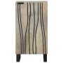 Aparador Blanco 40 x 33 x 75 cm madera maciza de mango