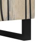 Aparador Blanco 40 x 33 x 75 cm madera maciza de mango