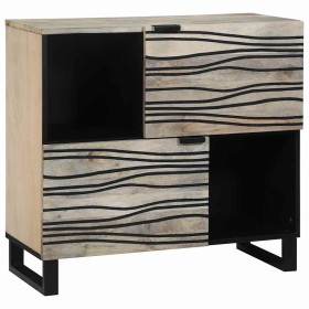 Aparador 80 x 33 x 75 cm madera maciza de mango