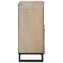 Aparador 80 x 33 x 75 cm madera maciza de mango