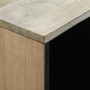 Aparador 80 x 33 x 75 cm madera maciza de mango