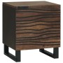 Armario de Noche 2 pcs Nogal 40 x 33 x 46 cm