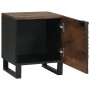 Armario de Noche 2 pcs Nogal 40 x 33 x 46 cm