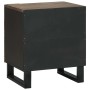 Armario de Noche 2 pcs Nogal 40 x 33 x 46 cm