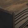 Armario de Noche Nogal 40 x 33 x 46 cm madera maciza de mango