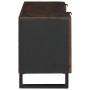 Gabinete de TV Marrón 105 x 33 x 46 cm madera maciza de mango