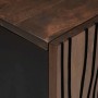 Gabinete de TV Marrón 105 x 33 x 46 cm madera maciza de mango