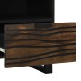 Unidades de TV Nogal 70 x 33 x 46 cm Madera contrachapada en Muebles TV | Comprar online en Foro24