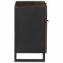 Armario de Noche Nogal 50 x 33 x 60 cm madera maciza de mango