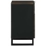 Armario de Noche Nogal 50 x 33 x 60 cm madera maciza de mango