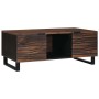 Mesa de Café Marrón y Negro 100 x 54 x 40 cm
