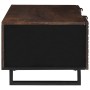 Mesa de Café Marrón y Negro 100 x 54 x 40 cm