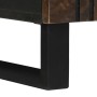 Armario de Baño con estante Marrón y Negro 38 x 33.5 x 58 cm
