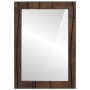 Espejo de baño Montaje en la pared Marrón 50 x 2.5 x 70 cm