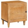 Mesa de Noche 2 pcs Marrón claro 40 x 33 x 46 cm