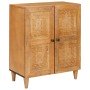 Vitrina Marrón claro 60 x 33 x 75 cm madera maciza de mango