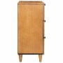 Vitrina Marrón claro 60 x 33 x 75 cm madera maciza de mango
