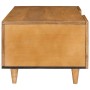 Mesa de Café con estante Marrón claro 100 x 54 x 40 cm