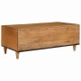 Mesa de Café con estante Marrón claro 100 x 54 x 40 cm