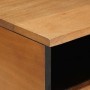 Mesa de Café con cajón con estante Marrón claro 80 x 54 x 40 cm