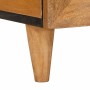 Mesa de Café con cajón con estante Marrón claro 80 x 54 x 40 cm