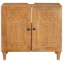 Gabinete de Baño con puerta Marrón claro 62 x 33 x 58 cm