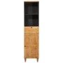 Gabinete de Baño con cajón Marrón claro 38 x 33.5 x 160 cm