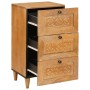 Vitrina con cajón Marrón claro 33.5 x 40 x 75 cm