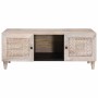 Mesa de Café Beige 100 x 54 x 40 cm madera maciza de mango