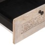 Mesa de Café 80 x 54 x 40 cm madera maciza de mango