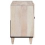 Gabinete de Baño 62 x 33 x 58 cm Madera Sólida de Mango