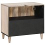 Gabinete de Baño 62 x 33 x 58 cm Madera Sólida de Mango