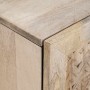 Gabinete de Baño 62 x 33 x 58 cm Madera Sólida de Mango