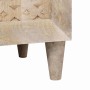 Gabinete de Baño 62 x 33 x 58 cm Madera Sólida de Mango