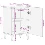 Gabinete de Baño Montaje en la pared 38 x 33.5 x 160 cm