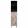 Gabinete de Baño con cajón con puerta Blanco 38 x 33.5 x 160 cm