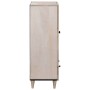Alacena Blanco 60 x 33 x 100 cm madera maciza de mango