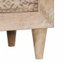 Alacena Blanco 60 x 33 x 100 cm madera maciza de mango