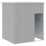 Caseta perros tejado acero galvanizado gris claro 165x153x181cm von vidaXL, Hundehütten - Ref: Foro24-172364, Preis: 253,06 €...