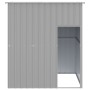 Caseta perros tejado acero galvanizado gris claro 165x153x181cm von vidaXL, Hundehütten - Ref: Foro24-172364, Preis: 257,98 €...