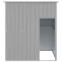 Caseta perros tejado acero galvanizado gris claro 165x153x181cm von vidaXL, Hundehütten - Ref: Foro24-172364, Preis: 253,06 €...
