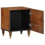 Armario de Noche 2 pcs Marrón miel 40 x 33 x 46 cm