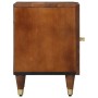 Armario de Noche 2 pcs Marrón miel 40 x 33 x 46 cm