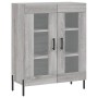 High sideboard sonoma gray plywood 69.5x34x180 cm by vidaXL, Sideboards - Ref: Foro24-3189331, Price: 151,43 €, Discount: %