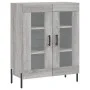 Aparador alto madera contrachapada gris sonoma 69,5x34x180 cm von vidaXL, Sideboards - Ref: Foro24-3189331, Preis: 141,50 €, ...