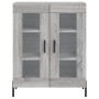High sideboard sonoma gray plywood 69.5x34x180 cm by vidaXL, Sideboards - Ref: Foro24-3189331, Price: 151,43 €, Discount: %