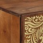 Vitrina Marrón 60 x 33.5 x 75 cm Madera maciza de Mango