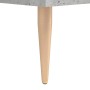 Aparador alto madera contrachapada gris hormigón 69,5x34x180 cm