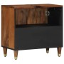 Mueble para lavabo de baño Marrón miel 62 x 33 x 58 cm
